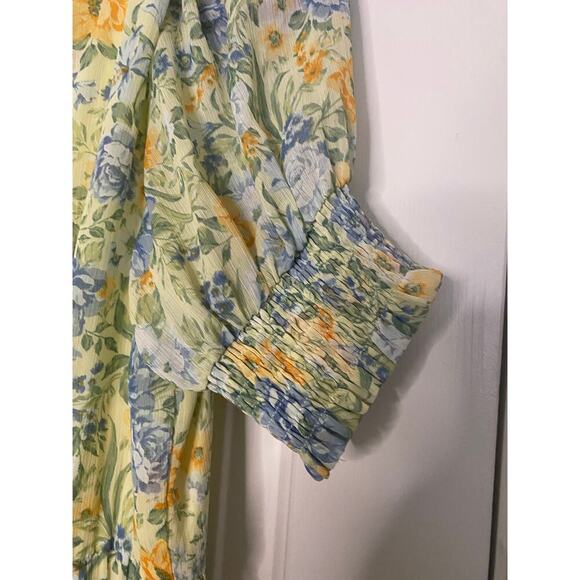 Lost + Wander Mountain Bloom Maxi Dress Size Large - Picture 6 of 10